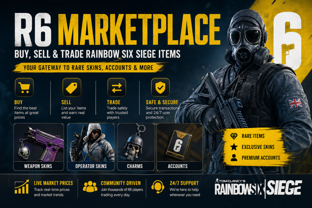 The Ultimate Guide to r6 marketplace: A New Era of Trading in Rainbow Six Siege
